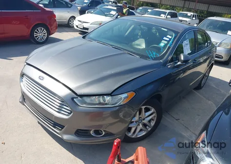 2013 Ford Fusion Se из США, поврежденный, VIN 3FA6P0HR6DR255420
